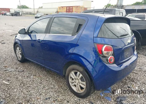 2012 Chevrolet Sonic 2Lt из США, поврежденный, VIN 1G1JC6SH4C4207465